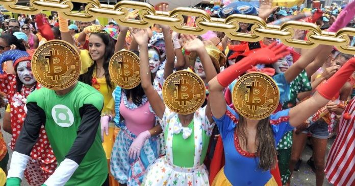 ”Larga os Bitcoin e Vem pro Carnaval!”