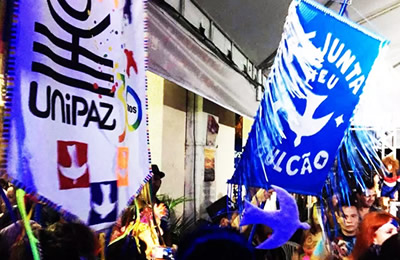 UNIPAZ e Athos Bulcão rejuntados pela paz no Carnaval